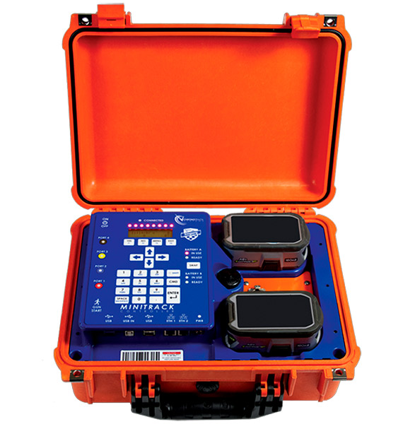 MiniTrack en uso en evento